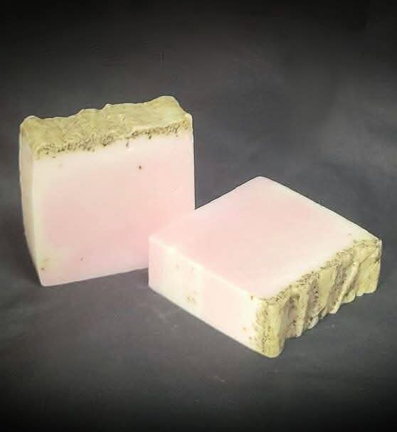 Cherry Blossom, Organic Coffee, Goats Milk Soap Base